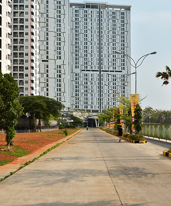 Wide internal roads